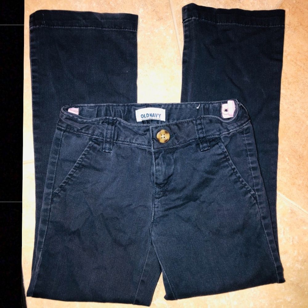 Old Navy- girls pants, navy blue
